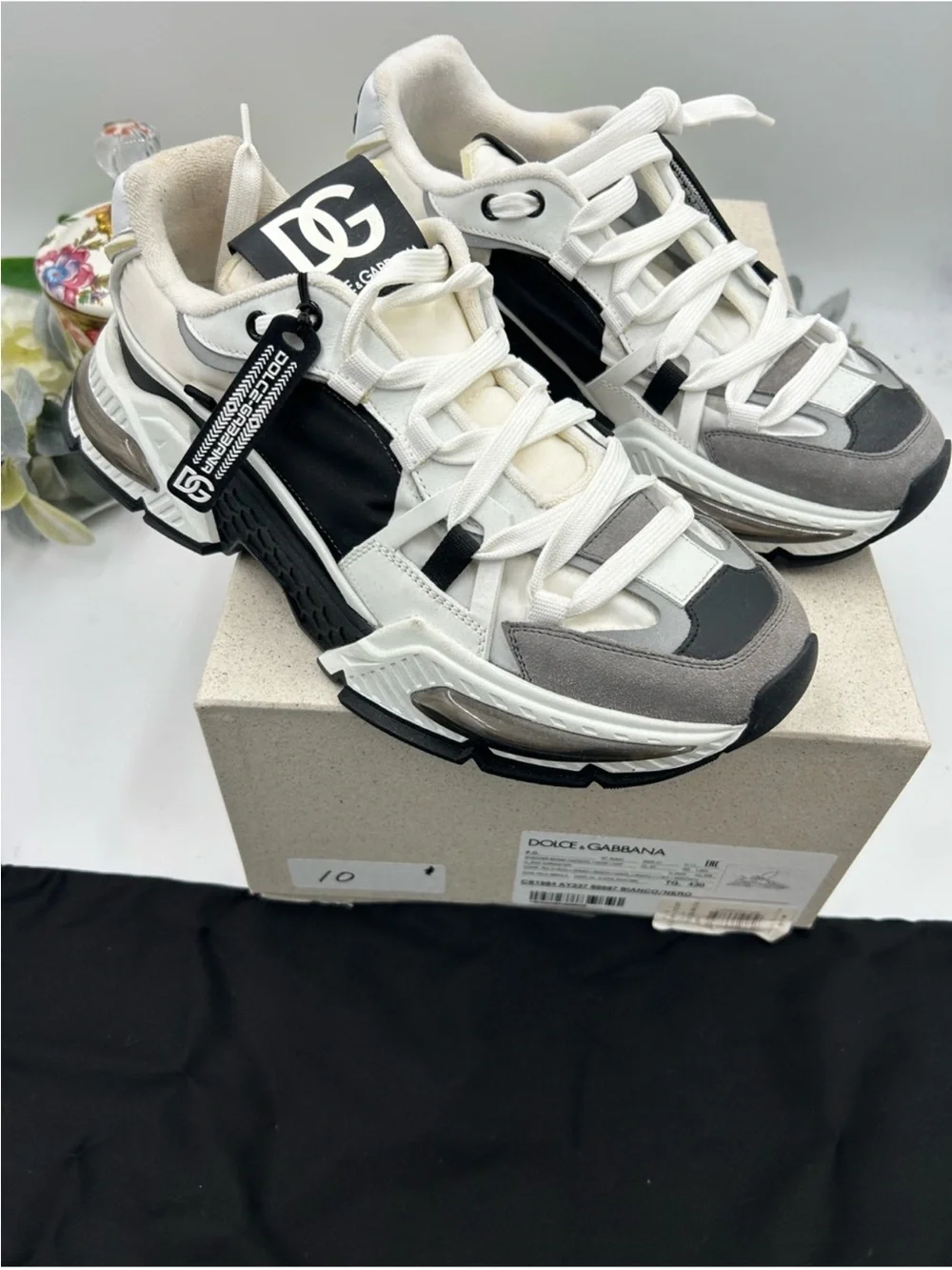 Men's Dolce & Gabbana Air Master sneakers size 43/10.